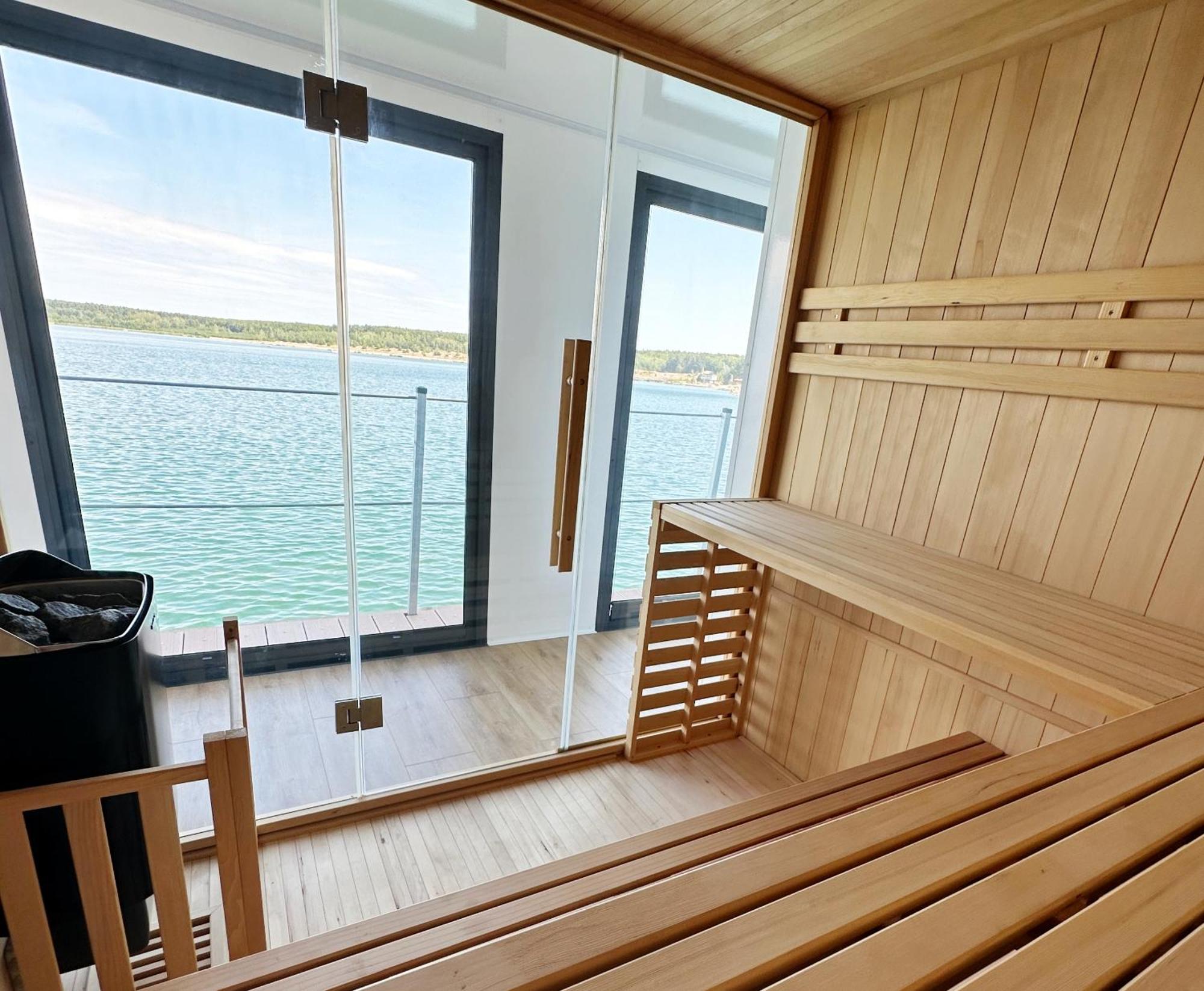 Schwimmendes Ferienhaus Silent Elsterheide 外观 照片