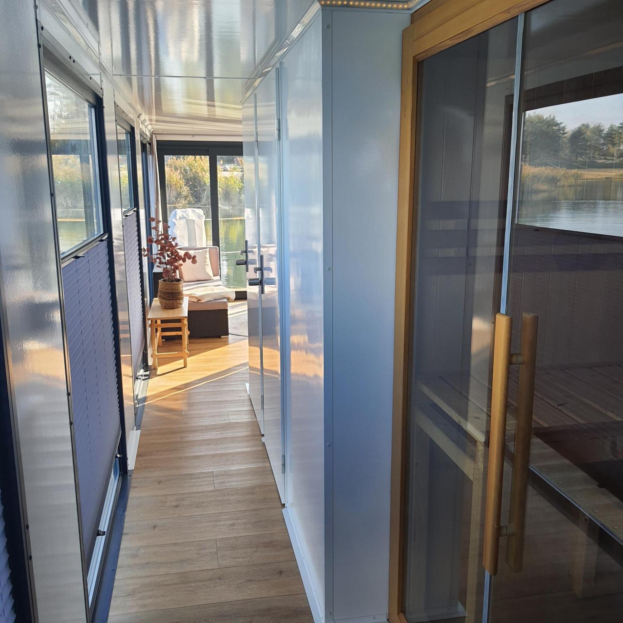 Schwimmendes Ferienhaus Silent Elsterheide 外观 照片