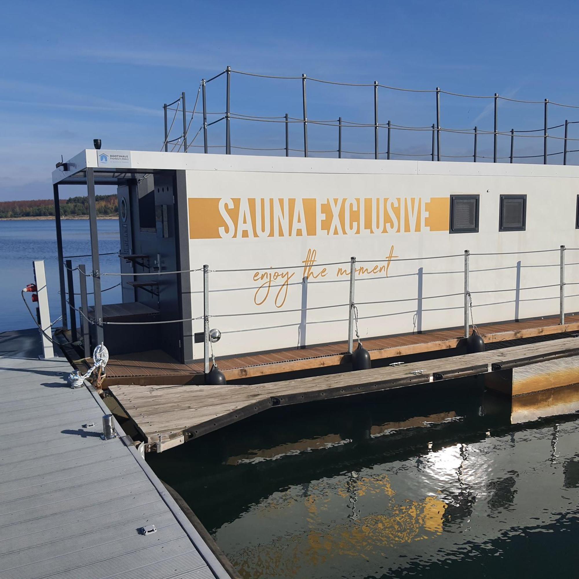 Schwimmendes Ferienhaus Silent Elsterheide 外观 照片
